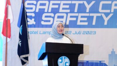 Tingkatkan Keselamatan Account Officer PNM, Jasa Raharja Gelar Safety Campaign dan Safety Riding di Lampung