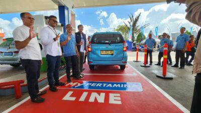 Pertamina Luncurkan Cashless MyPertamina Line di NTB