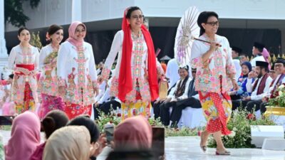 Ribuan Orang Berkebaya di Depan Istana Merdeka, Ini Tujuan dan Pesan Presiden Jokowi