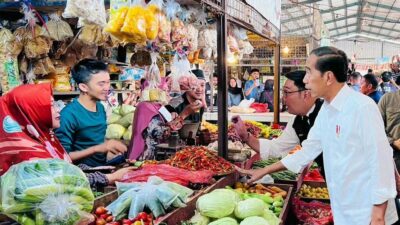 Presiden Jokowi: Penurunan Harga Pangan Membuktikan Inflasi Nasional Turun Menjadi 3 Persen