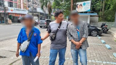 Dua Pria yang Pungli di Jalan S.Parman Medan Baru Ditangkap Polisi, Begini Kronologisnya