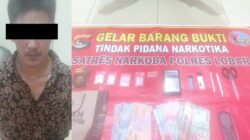 Tim Opsnal Sat Resnarkoba Polres Lombok Barat Tangkap Pemilik Sabu di Labuapi