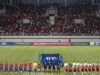 Pertandingan antara Timnas Indonesia U-23 melawan Timnas U-23 Taiwan. (Foto PSSI)