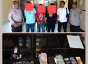 Tiga Pemuda Residivis Dibekuk Polisi Saat Pesta Sabu di Bima