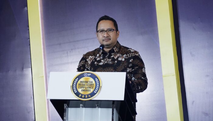 Penuhi Kewajiban Kepatuhan Hukum, Jasa Raharja Sabet Penghargaan Bergengsi dari Indonesia Regulatory Compliance Award 2024