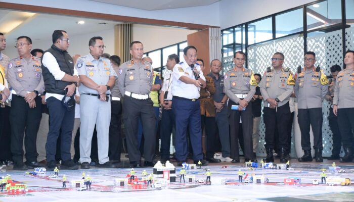 Pastikan Kesiapan Pelayanan Nataru, Jasa Raharja, Kemenhub, dan Korlantas Polri Survei Pelabuhan Merak dan Bakauheni