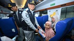 Jasa Raharja Berangkatkan Ribuan Pemudik dari Stasiun Pasar Senen Jakarta melalui Program Mudik Gratis BUMN 2026