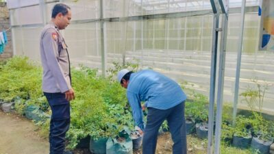 Cara Polisi Lombok Barat Wujudkan Kemandirian Pangan Desa
