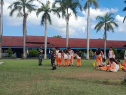 Wasbang Koramil 1606-05 Bangun Karakter Siswa SMP