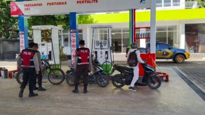 Polres Lombok Barat Pastikan Distribusi BBM Lembar Lancar