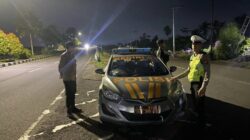 Polsek Kediri Gelar Patroli KRYD Blue Light Antisipasi 3C