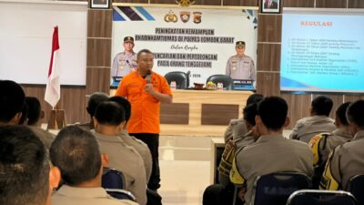 Polres Lombok Barat Gelar Pelatihan Rescue Korban Tenggelam