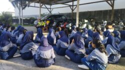 Pembinaan PKS Polres Lombok Barat di SMPN 1 Lembar