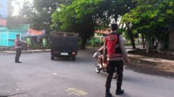Polsek Bayan Laksanakan Rawan Pagi dan Himbauan Kamtibmas di Jalur Tanjung Bayan