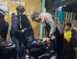Antisipasi Potensi Kriminalitas dan Balapan Liar di Malam Minggu, Polsek Madapangga Gelar Patroli di Titik Rawan