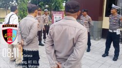 Propam Polres Lombok Utara Sosialisasikan Whistle Blowing System di Polsek Tanjung