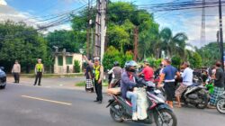 Polsek Tanjung Laksanakan Pengamanan dan Pengawalan Giat Kremasi Warga di Desa Tanjung