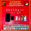 Gulung Jaringan Narkoba di Bayan, Satresnarkoba Polres Lombok Utara Ringkus 3 Pengedar di Tiga TKP Berbeda