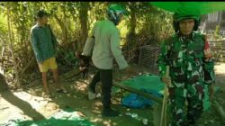 Grebek Arena Judi Sabung Ayam, Bhabinkamtibmas Polsubsektor Palibelo Bakar Alat Peraga Judi
