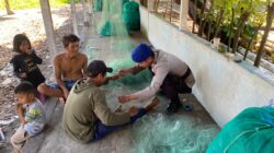 Sat Polairud Polres Lombok Utara Laksanakan Patroli Dialogis Sambangi Masyarakat Nelayan