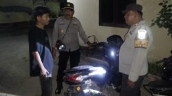 Gelar Operasi Razia dan Sweeping Polsek Woha Jaring Lima SPM yang Menggunakan knalpot Brong