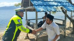 Antisipasi Lonjakan Pengunjung Wisata di Pantai Kalaki Saat Libur Idhul Adha, Satlantas Polres Bima Disiagakan di Kawasan Wisata