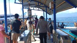 Polsubsektor Gili Indah Laksanakan Pemantauan di Dermaga Gili Trawangan