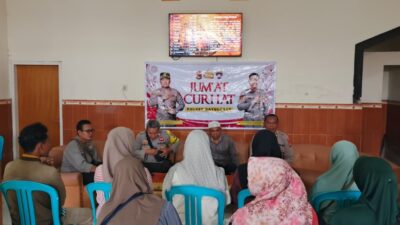 Polsek Batulayar Gelar Jumat Curhat di Sandik Sasar Miras dan Judol