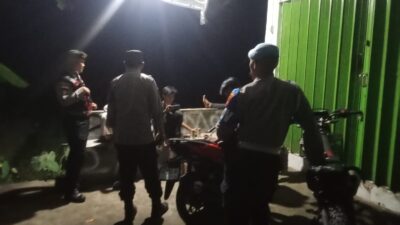 Patroli Malam Polsek Sekotong Jaga Kamtibmas Cendi Manik