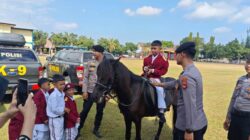 Polda NTB Ajari Siswa SRD Lombok Barat tentang Polisi Satwa.