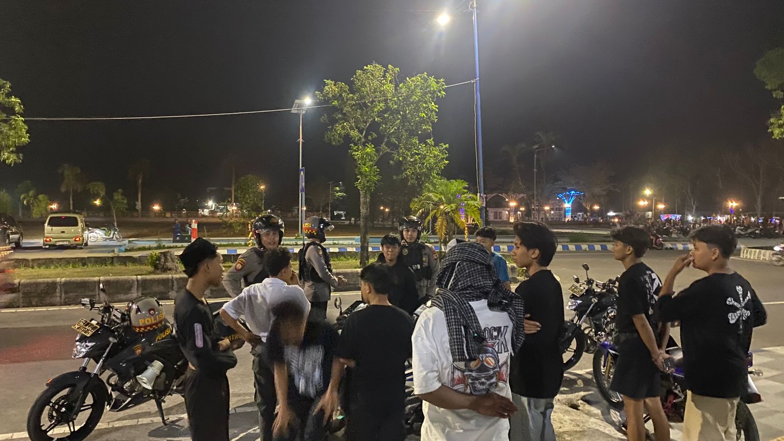 Sat Samapta Polres Lombok Barat Gencarkan Patroli Kamtibmas