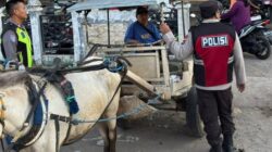 Patroli Objek Vital, Polsek Pemenang Tingkatkan Keamanan di SPBU Pemenang Timur