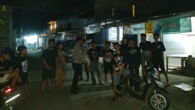Patroli Malam Polsek Batulayar Sasar Pemukiman dan Jalur 3C
