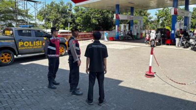 Polres Lobar Pastikan Stok BBM Aman Lewat Patroli Preventif