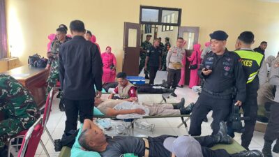 Sambut Hari Bhayangkara ke-80, Sat Brimob Polda NTB Gelar Donor Darah di Kota Bima