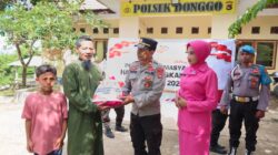 Bhakti Sosial, Menyabut Hari Bhayangkara ke-80, Polsek Donggo dan Bhayangkari Salurkan Bantuan Sembako Bagi Lansia