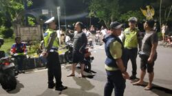 Bundaran Penas Ramai, Polres Lombok Barat Antisipasi Kemacetan
