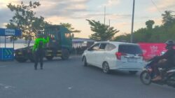 “Rawan Sore” Satlantas Polres Bima Kabupaten Laksanakan Penjagaan dan Gatur Lalin di Titik Rawan