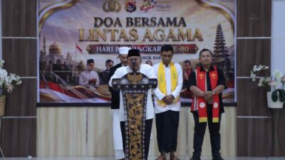 Sinergi Kamtibmas, Polres Lombok Barat Gelar Doa Bersama Lintas Agama