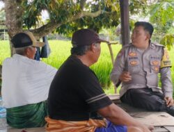 Dukung Swasembada Pangan, Bhabinkamtibmas Telagawaru Ajak Warga Tanam Komoditas Produktif
