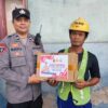 Program Nutrisi Mantap, Polsek Lembar Salurkan Bantuan Pangan Layak