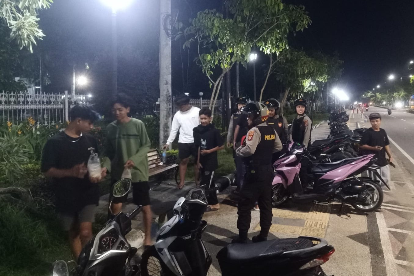 Tekan Angka Kriminalitas, Polres Lombok Barat Gelar Patroli Presisi