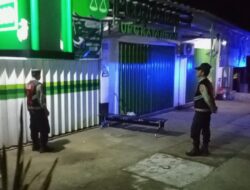 Patroli Dini Hari, Polsek Bayan Pastikan Keamanan Mako Tetap Kondusif