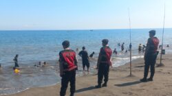 Patroli Sat Samapta Antisipasi Kriminalitas di Pantai Kuranji