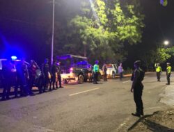 Mencegah Aksi Balapan Liar dan Kejahatan Jalanan di Malam Hari Piket Pamapta Polres Bima Kabupaten Pertebal Patroli di Jam Rawan