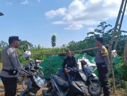 Antisipasi Maraknya Pencurian Biji Jambu Polsek Tambora Gelar Patroli Ke Lahan Perkebunan Warga