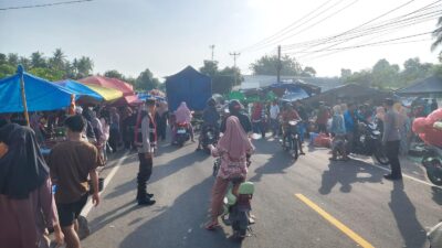 Cipta Naya Kapolsek Bayan: Patroli Dialogis ke PKL dan Kantor Pos, Tekan Potensi 3C