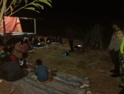 Bhabinkamtibmas Polsek Woha Hadiri Penutupan Kegiatan Masa Orientasi Siswa Baru di MTS Al-Jihad
