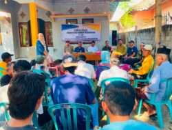 Bhabinkamtibmas Polsek Woha Hadiri Sosialisasi dan Musdes P3-TGAI di Aula Desa Risa