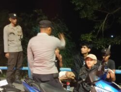Jaga Kamtibmas, Polsek Batulayar Gencarkan Patroli KRYD di Jalur Wisata Senggigi